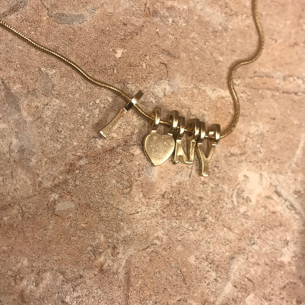 I love new york necklace